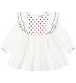 Konges Sløjd Dress - Coeur - Pure White