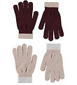Molo Handschuhe - Strick - 2er-Pack - Kello - Puderrose