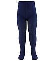 Molo Strumpfhosen - Glitter Rib - Warm Blue