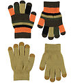 Molo Handskar - 2-pack - Stickad - Kei - Khaki