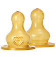 BIBS Bottle teat - 2-Pack - Fast Flow - Natural Rubber
