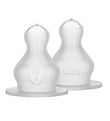 BIBS Bottle teat - 2-Pack - Fast Flow - Silicone