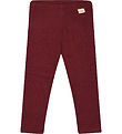 Leggings Petit Piao - Rib - Modal - Dark Cherry