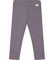 Petit Piao Leggings - Rib - Modal - Dusty Violet