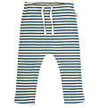 Petit Piao Trousers - Rib - Modal - Deep Cobalt/Dark Off White