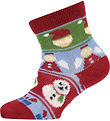 Melton Socken - Snowman - Getrocknete Tomaten