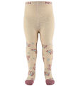 Melton Strumpfhosen - Wolle - CAT Love - Ivory Cream