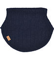 Melton Neck Warmer - Knitted - Wool - Peacoat Blue