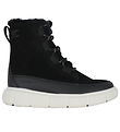 Sorel Winter Boots - Youth Explorer III WP - Black/Sea Salt