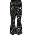 Vero Moda Girl Trousers - VmBella - Black/Silver Sequins