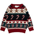 The New Siblings Blouse - Knitted - TnsHoliday Jacquard - Multi