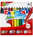 Carioca Filzstifte - 24 st. - Mehrfarbig
