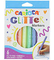 Carioca Markers - 6 pcs - Glitter