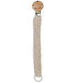 Smallstuff Pacifier Clip - Wool - Nature