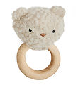 Smallstuff Rattle - Bear - Wool - Nature