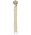 Smallstuff Pacifier Clip - Wool - Off White