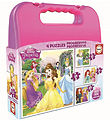 Educa Jigsaw Puzzle - 4 Different - Disney Princess