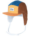 Lil'Boo Copenhagen Cap - Corduroy - Yellow/Brown/Blue