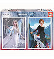 Educa Jigsaw Puzzle - 2x500 Bricks - Frozen