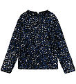 Name It Blouse - NkfRunica - Black/Purple Opulence w. Sequins