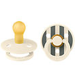 BIBS Colour Pacifiers - Size 1 - 2-Pack - Round - Ruby Pine Mix