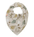 Bavoir Bandana Katvig - Beige av. Feuilles