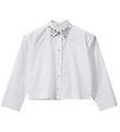 Sofie Schnoor Hemd - Brillant White/Perlen