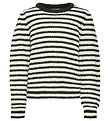 Vero Moda Girl Genser - Strikk - VmEarth - Black/W. Birch