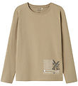 Name It Blouse - NkmVuX - Weathered Teak/Vision