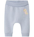 Name It Sweatpants - NbfVrillie - Icelandic Blue/Unicorn