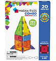 Ensemble d'aimants Magna-Tiles - 20 Parties - MicroMAGS et Combo