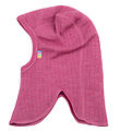 Joha Balaclava - Wool - 2-layer - Raspberry