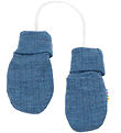 Joha Mittens - Wool - Denim Blue