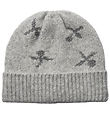 Sofie Schnoor Beanie - Knitted - Wool - Grey