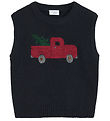 Hust and Claire Waistcoat - Knitted - Princo - Navy