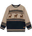 Hust and Claire Bluse - Strick - Pelle - Biscuit Melange