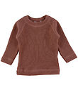Joha Blouse - Knitted - Wool - Brown