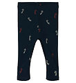 Name It Leggings - Rib - NbnLabela - Navy Blazer