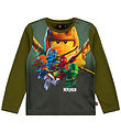 LEGO® Ninjago Blouse - LWTano 619 - Dark Khaki w. Print