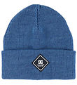 DC Beanie - Knitted - Label - Dark Blue