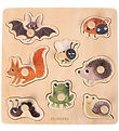 Filibabba Jigsaw Puzzle - Tree - 8 Bricks - Animals of the fores
