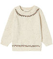 Lil' Atelier Bluse - Strick - NmnGalto - Turteltaube