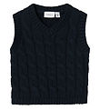 Name It Väst - NbmRemon - Stickad - Dark Sapphire