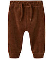 Name It Trousers - Velvet - NbnNalwin - Pecan Pie