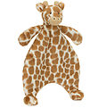Jellycat Snuttefilt - 27x20 cm - Bashful Giraffe Hjälpare