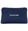 Studio Feder Snyrtitaska - Celia - Striga - Dökkblátt