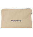 Studio Feder Toiletry Bag - Celia - Canvas - Sand Beige