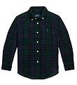 Polo Ralph Lauren Hemd - Cord - Navy/Grün Kariert
