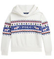 Polo Ralph Lauren Hettupeysa - Hvítur M. Útsaumur