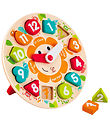 Hape Activity Toy - Chunky Clock Puzzle